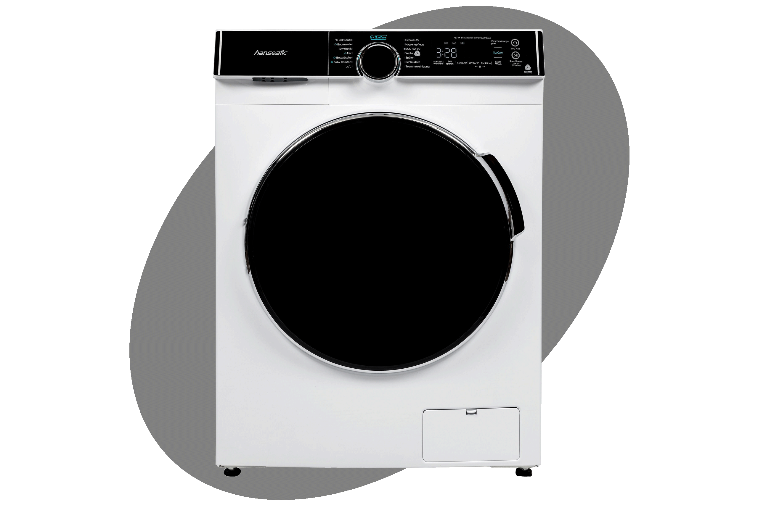 Eine Hanseatic-HWMK814A1 vor grauem Grund.